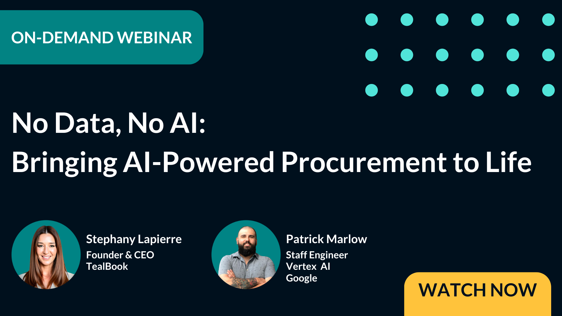 No Data, No AI: Bringing AI-Powered Procurement to Life